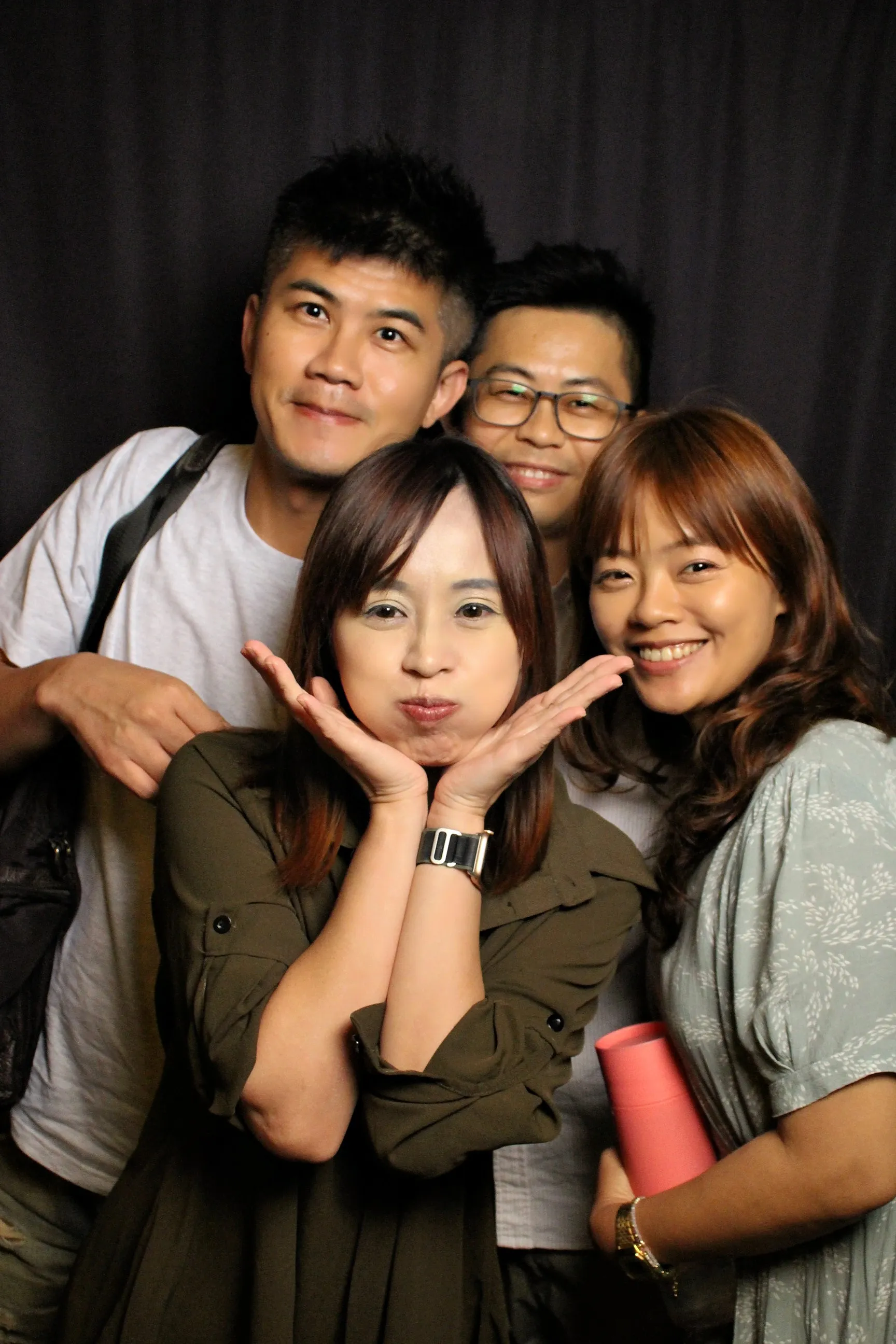 Mark & Cindy 婚禮 無邊框拍貼作品 — The Self-Portrait Project Taipei 台北拍貼