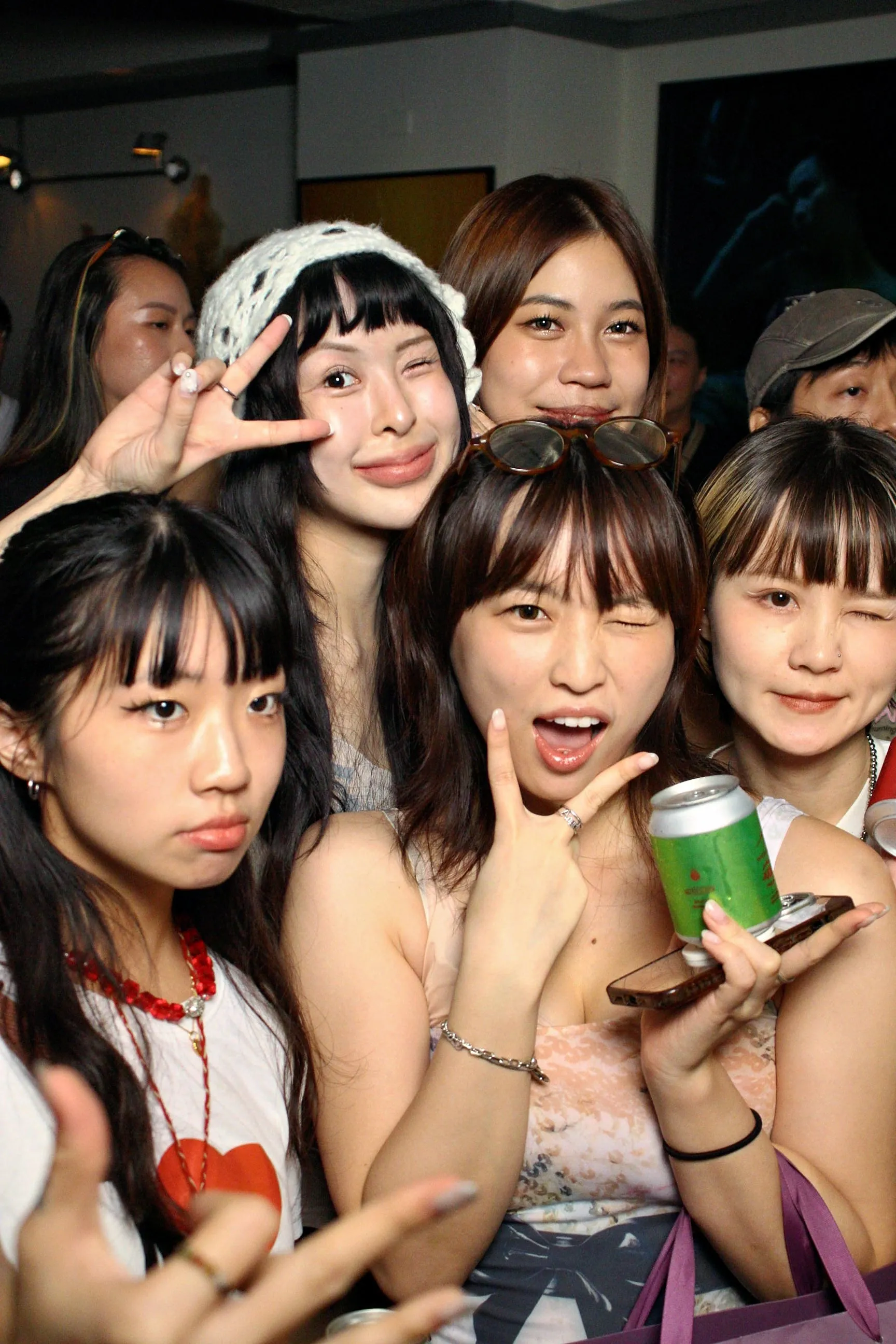 Dancing Bean 開幕派對 無邊框拍貼作品 — The Self-Portrait Project Taipei 台北拍貼