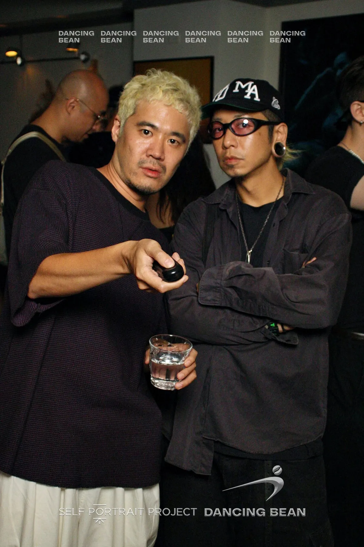 Dancing Bean 開幕派對 有邊框拍貼作品 — The Self-Portrait Project Taipei 台北拍貼