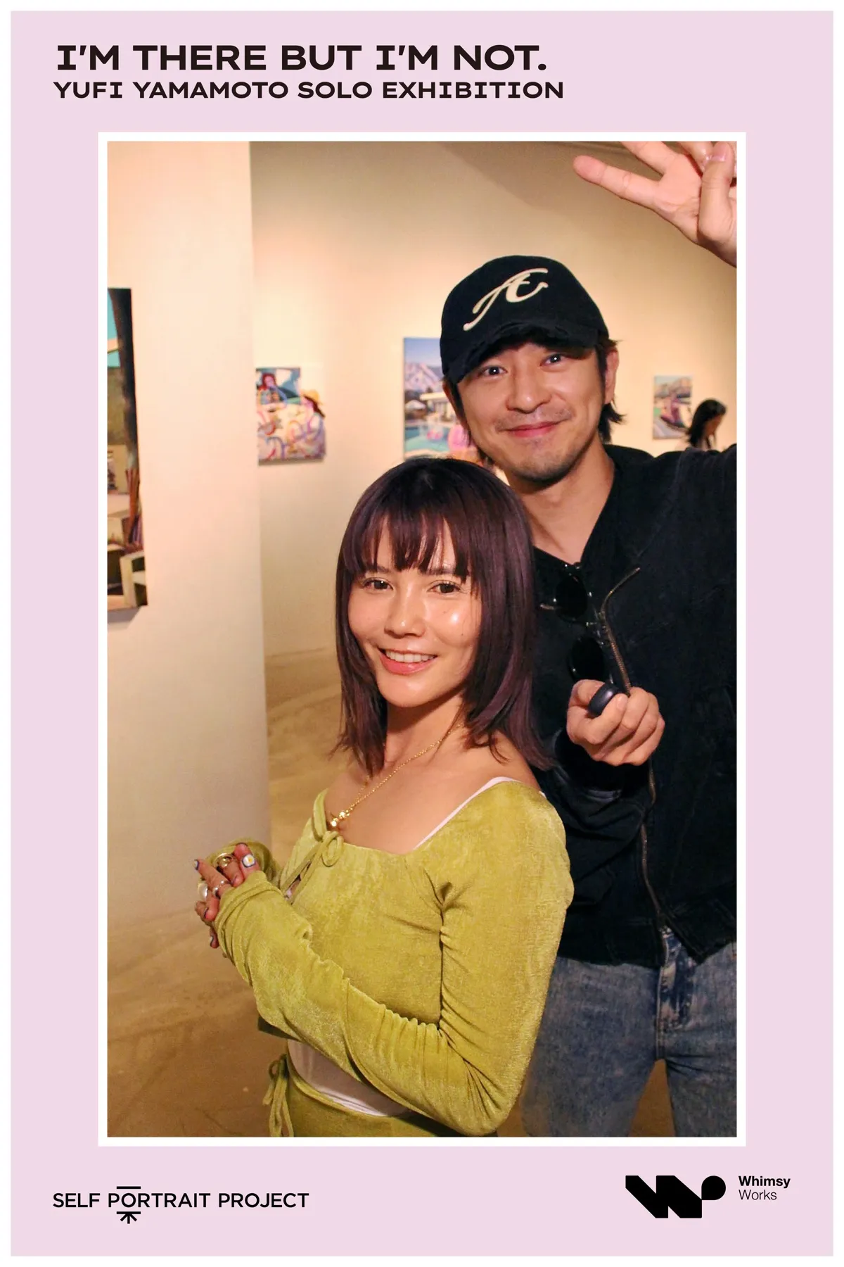 Whimsy 有邊框拍貼作品 — The Self-Portrait Project Taipei 台北拍貼