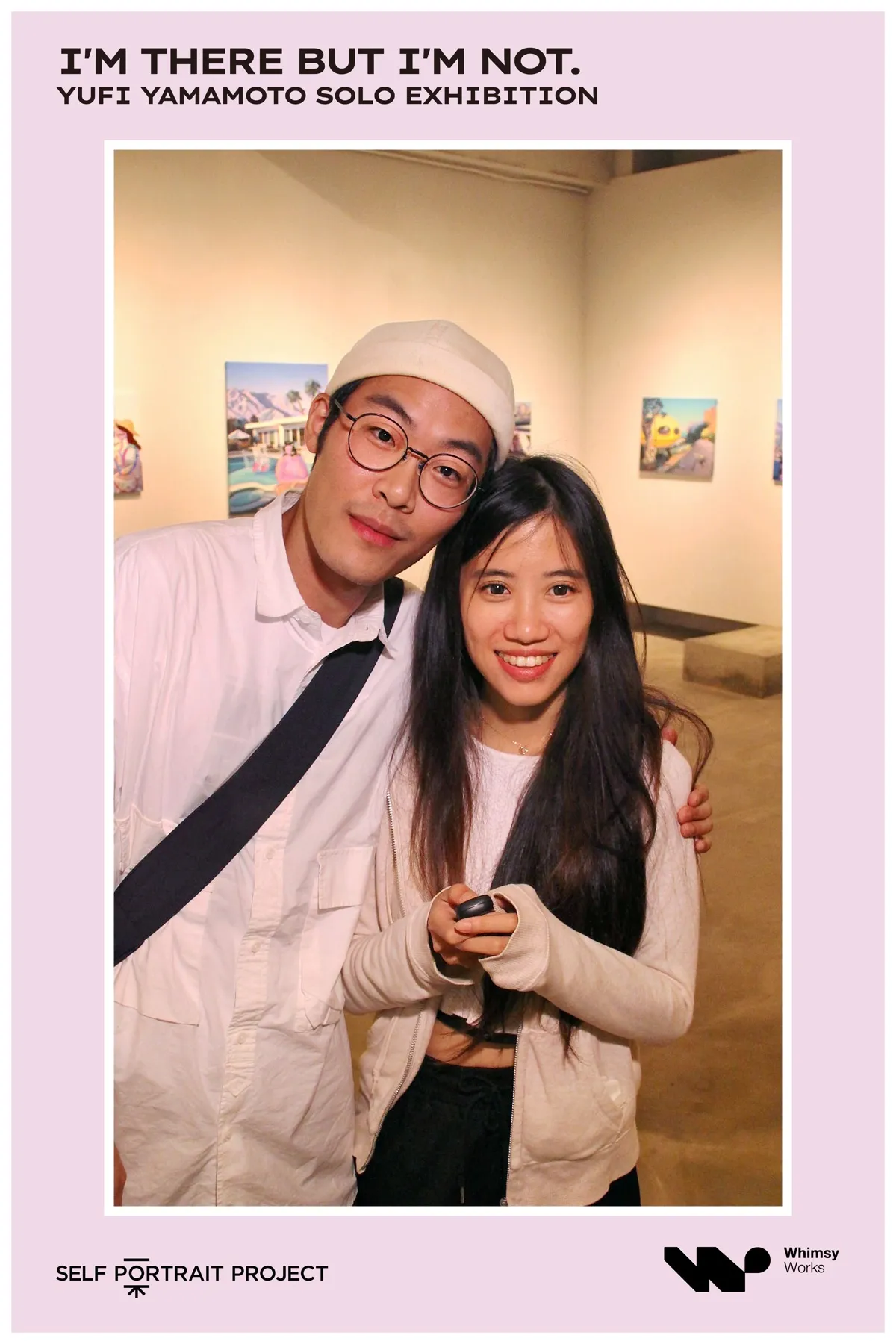 Whimsy 有邊框拍貼作品 — The Self-Portrait Project Taipei 台北拍貼