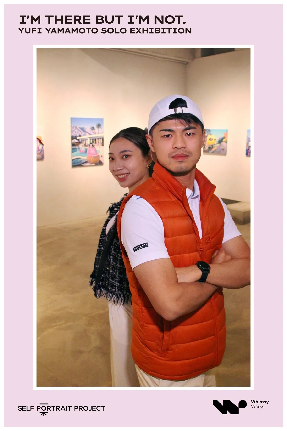 Whimsy 有邊框拍貼作品 — The Self-Portrait Project Taipei 台北拍貼