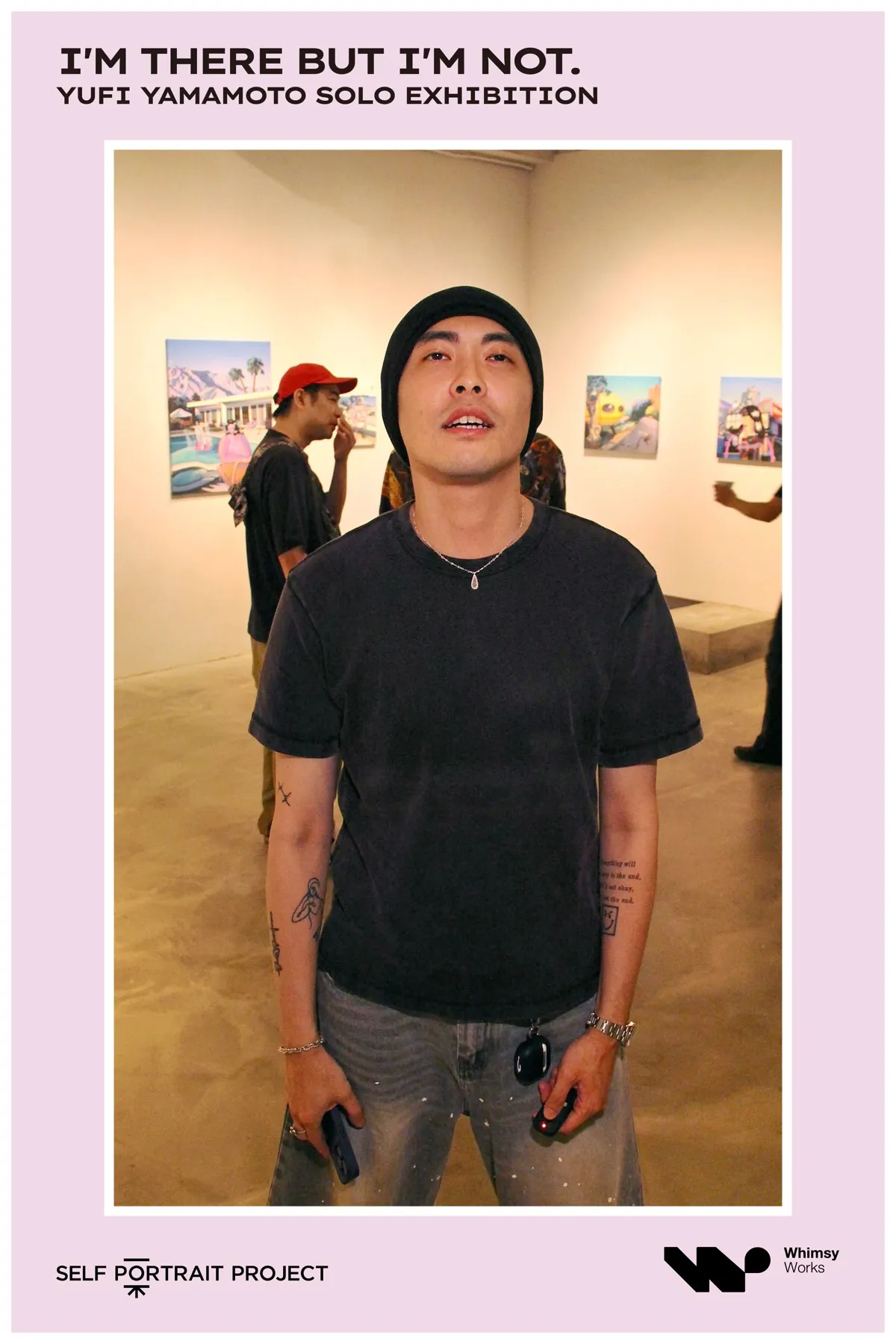 Whimsy 有邊框拍貼作品 — The Self-Portrait Project Taipei 台北拍貼