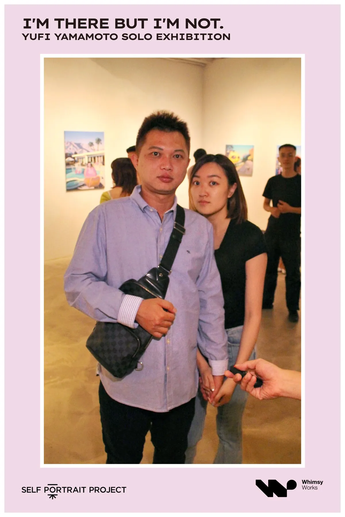 Whimsy 有邊框拍貼作品 — The Self-Portrait Project Taipei 台北拍貼