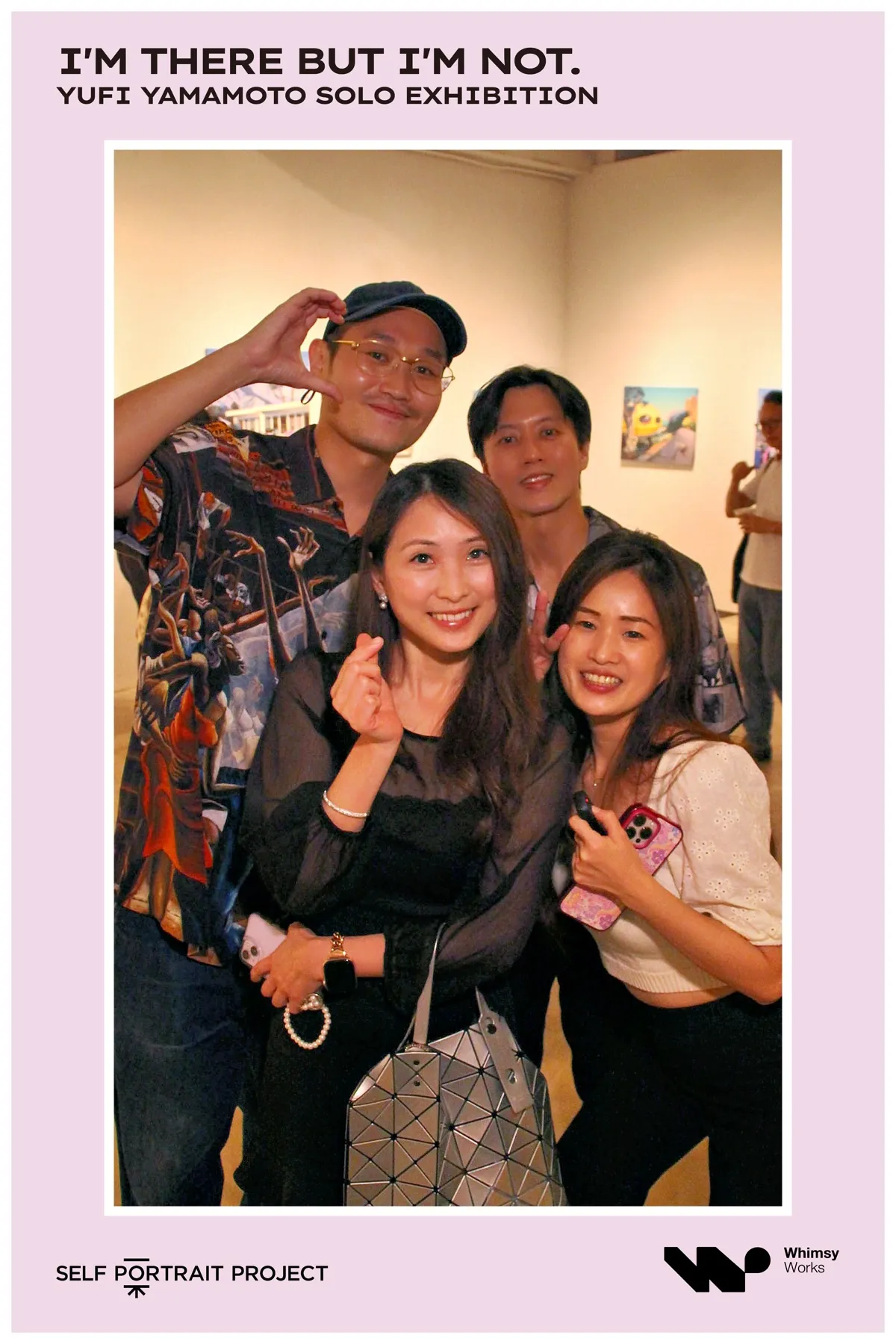 Whimsy 有邊框拍貼作品 — The Self-Portrait Project Taipei 台北拍貼