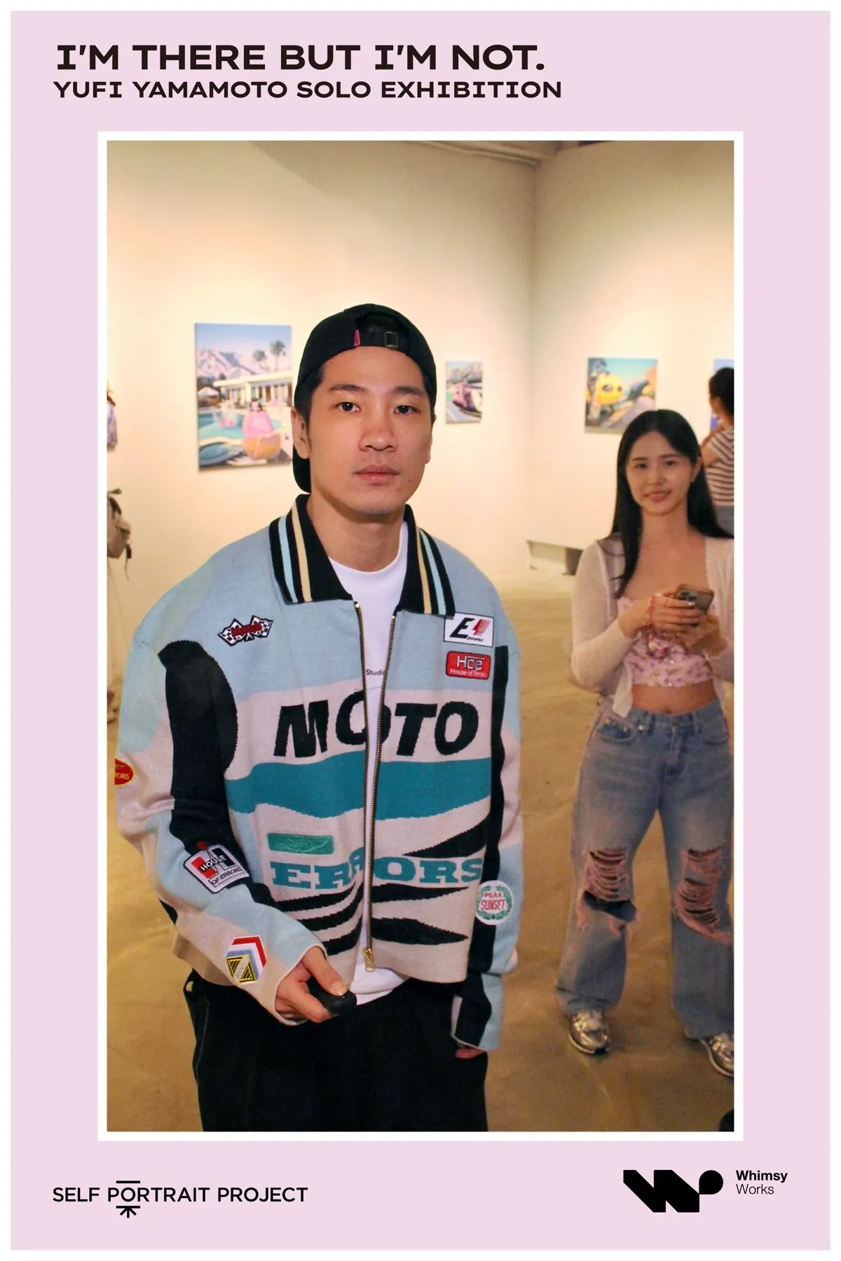 Whimsy 有邊框拍貼作品 — The Self-Portrait Project Taipei 台北拍貼