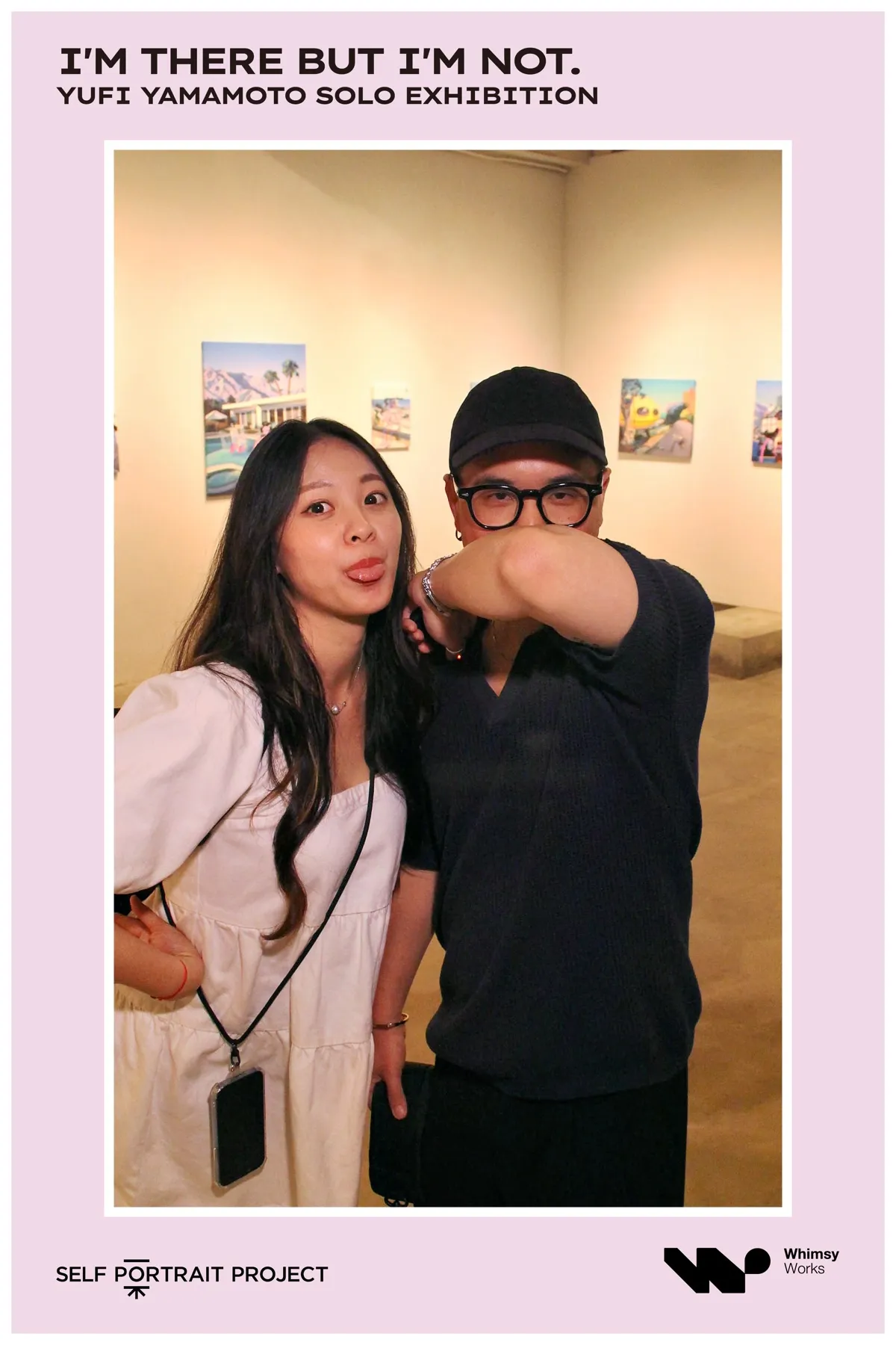 Whimsy 有邊框拍貼作品 — The Self-Portrait Project Taipei 台北拍貼