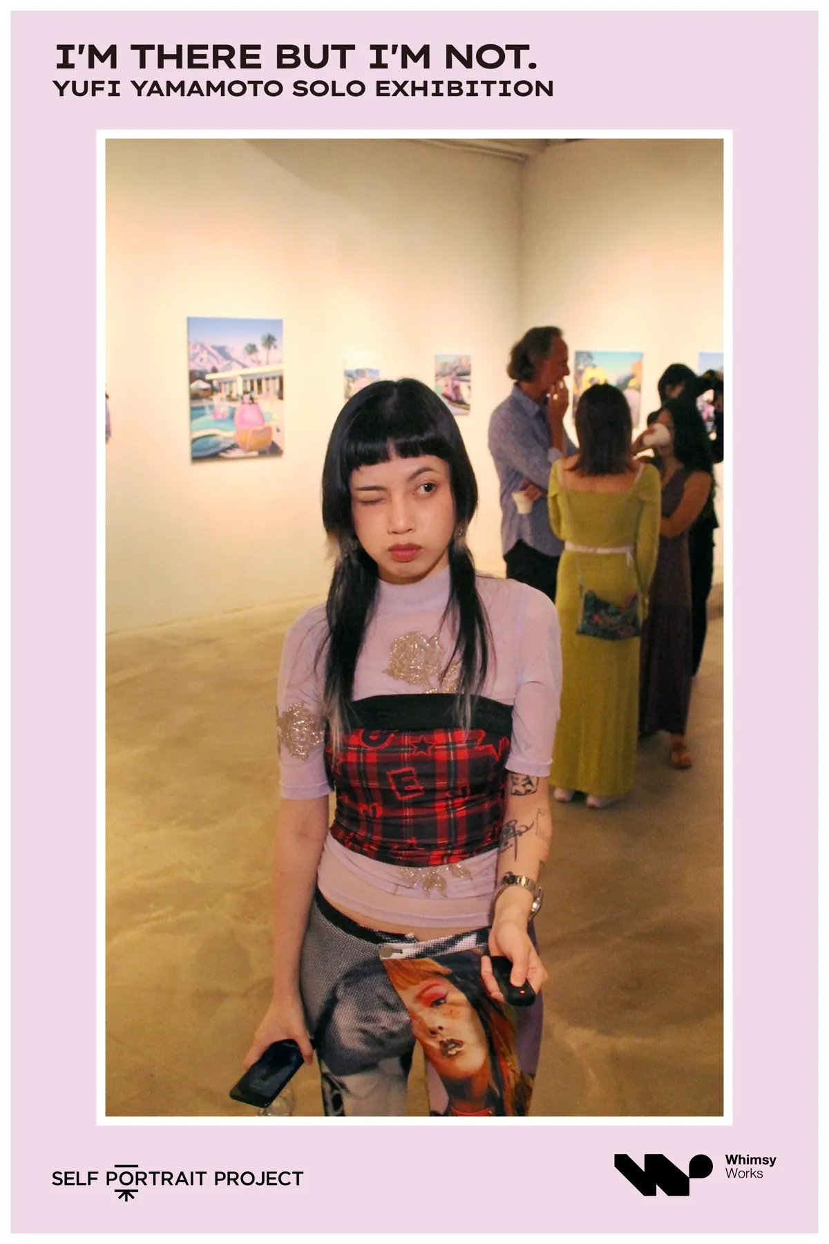 Whimsy 有邊框拍貼作品 — The Self-Portrait Project Taipei 台北拍貼