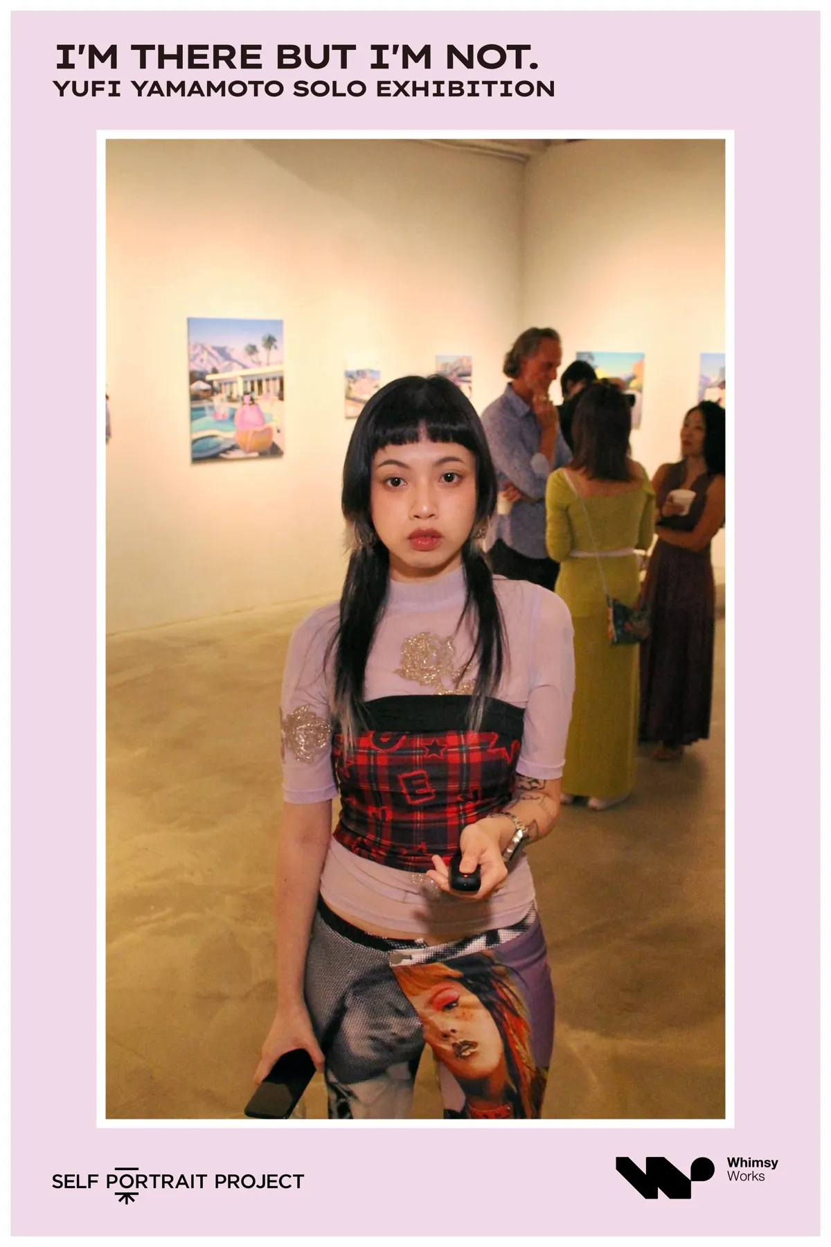 Whimsy 有邊框拍貼作品 — The Self-Portrait Project Taipei 台北拍貼