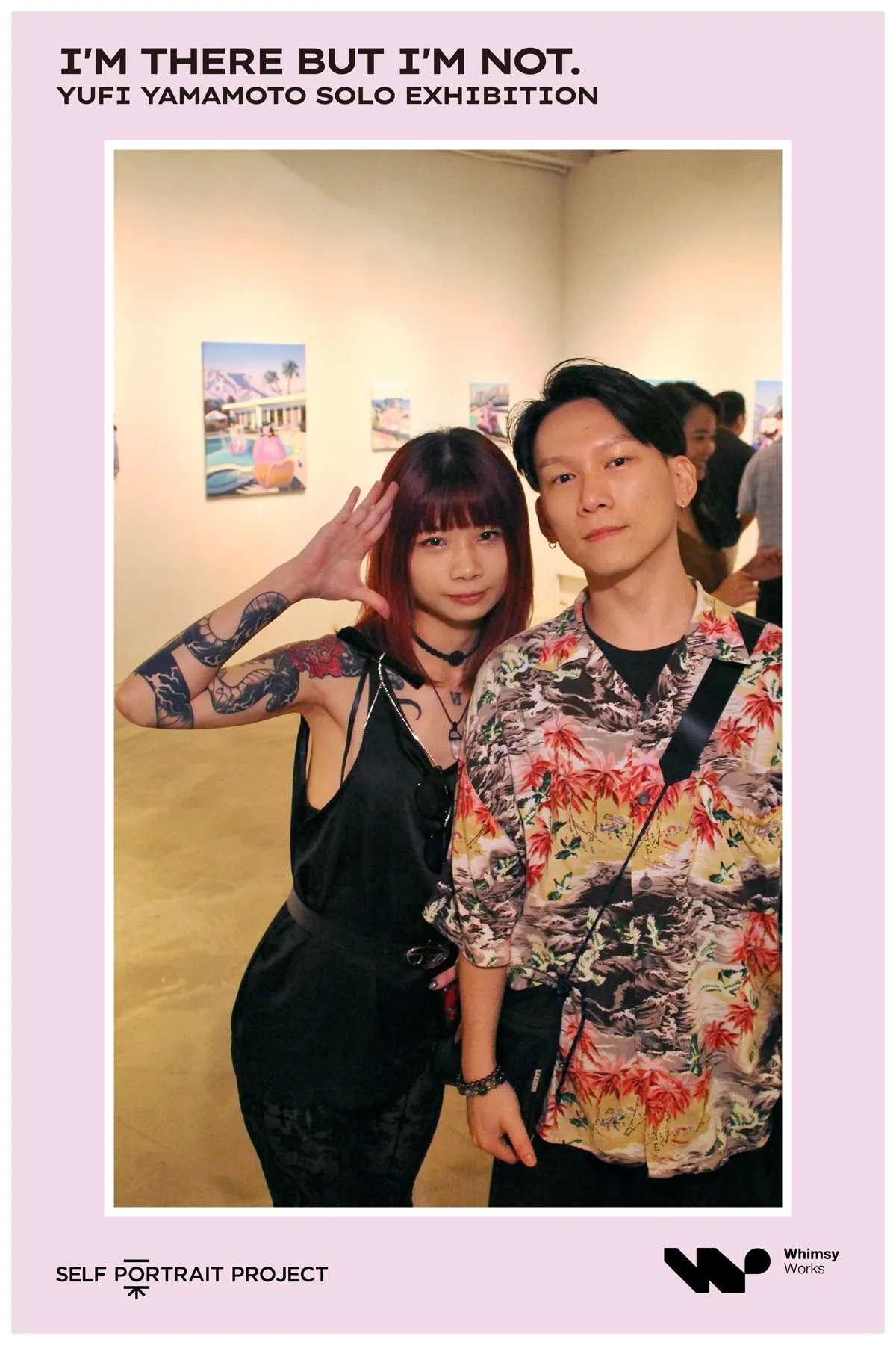 Whimsy 有邊框拍貼作品 — The Self-Portrait Project Taipei 台北拍貼