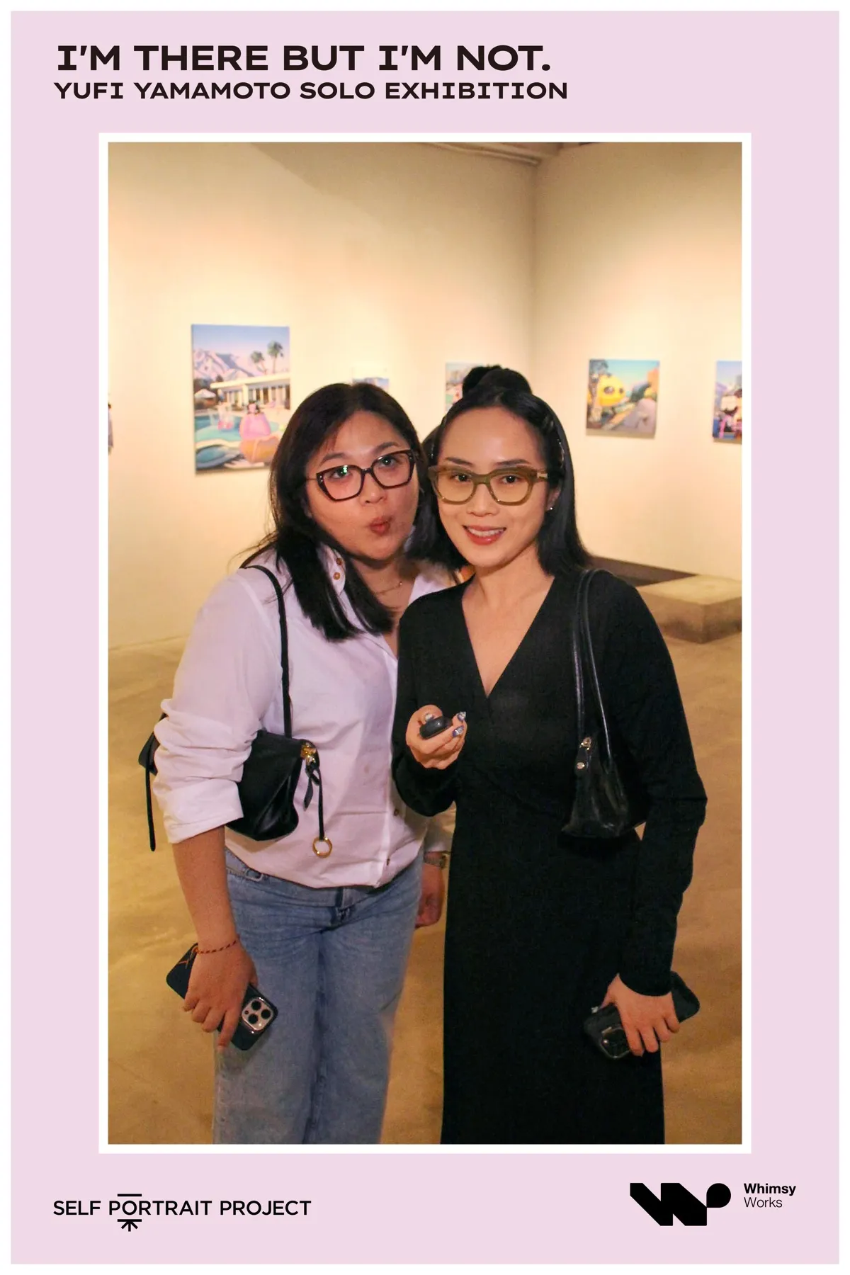 Whimsy 有邊框拍貼作品 — The Self-Portrait Project Taipei 台北拍貼