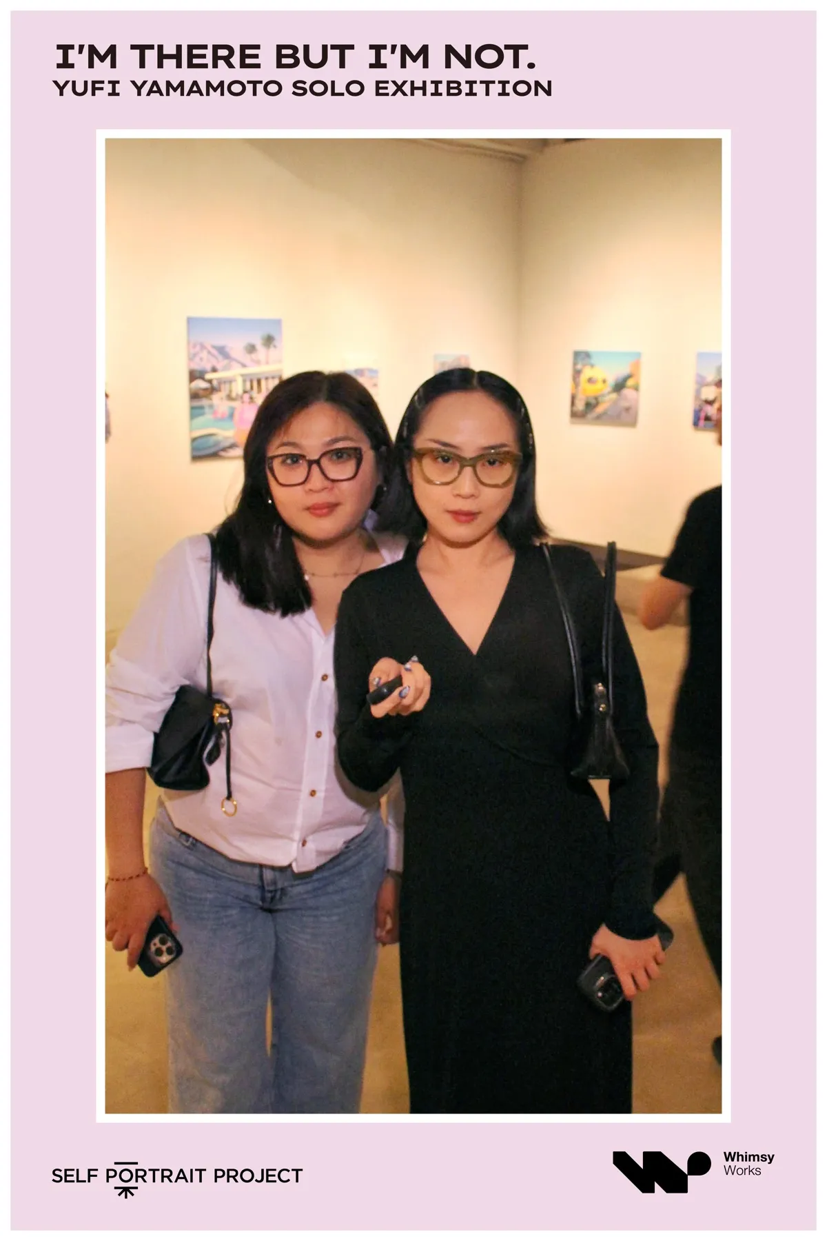Whimsy 有邊框拍貼作品 — The Self-Portrait Project Taipei 台北拍貼