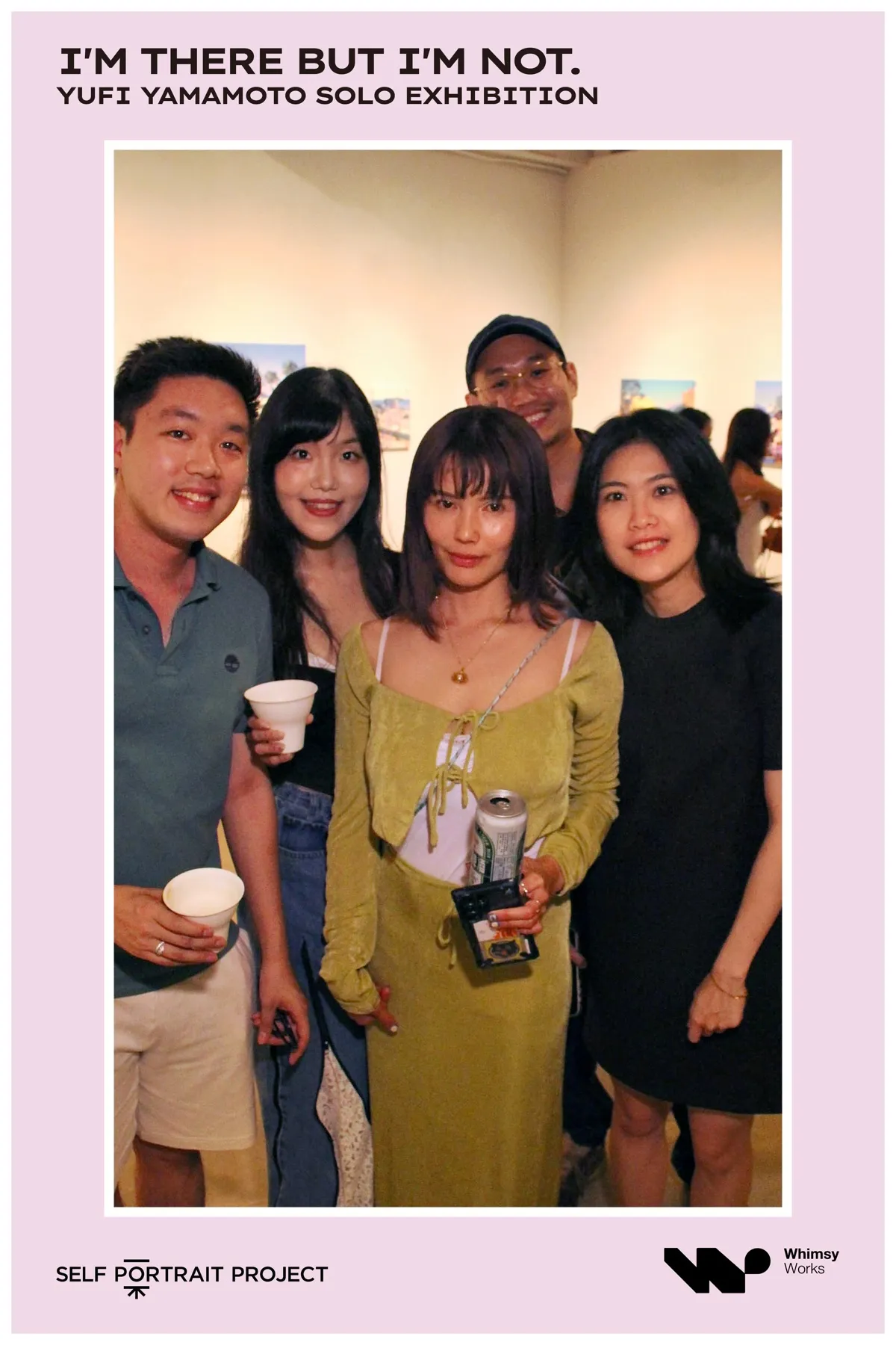 Whimsy 有邊框拍貼作品 — The Self-Portrait Project Taipei 台北拍貼
