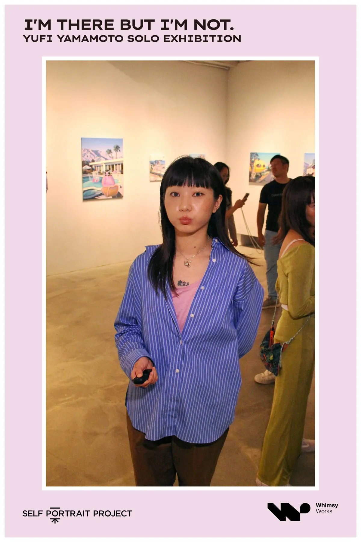 Whimsy 有邊框拍貼作品 — The Self-Portrait Project Taipei 台北拍貼